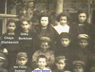 Tarbut School class photo, Vishnive 1923 – section 31