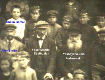 Tarbut School class photo, Vishnive 1923 – section 8